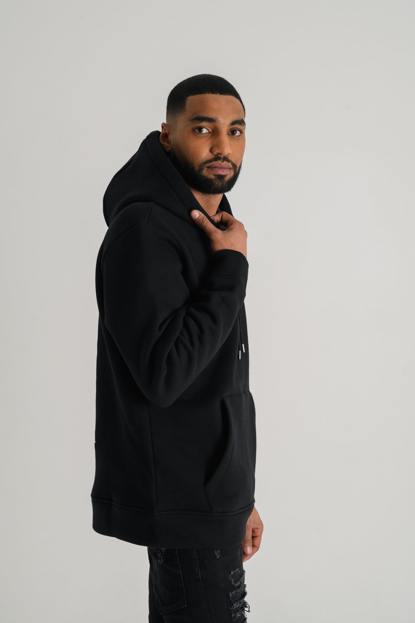 Lørd iconic black hoodie