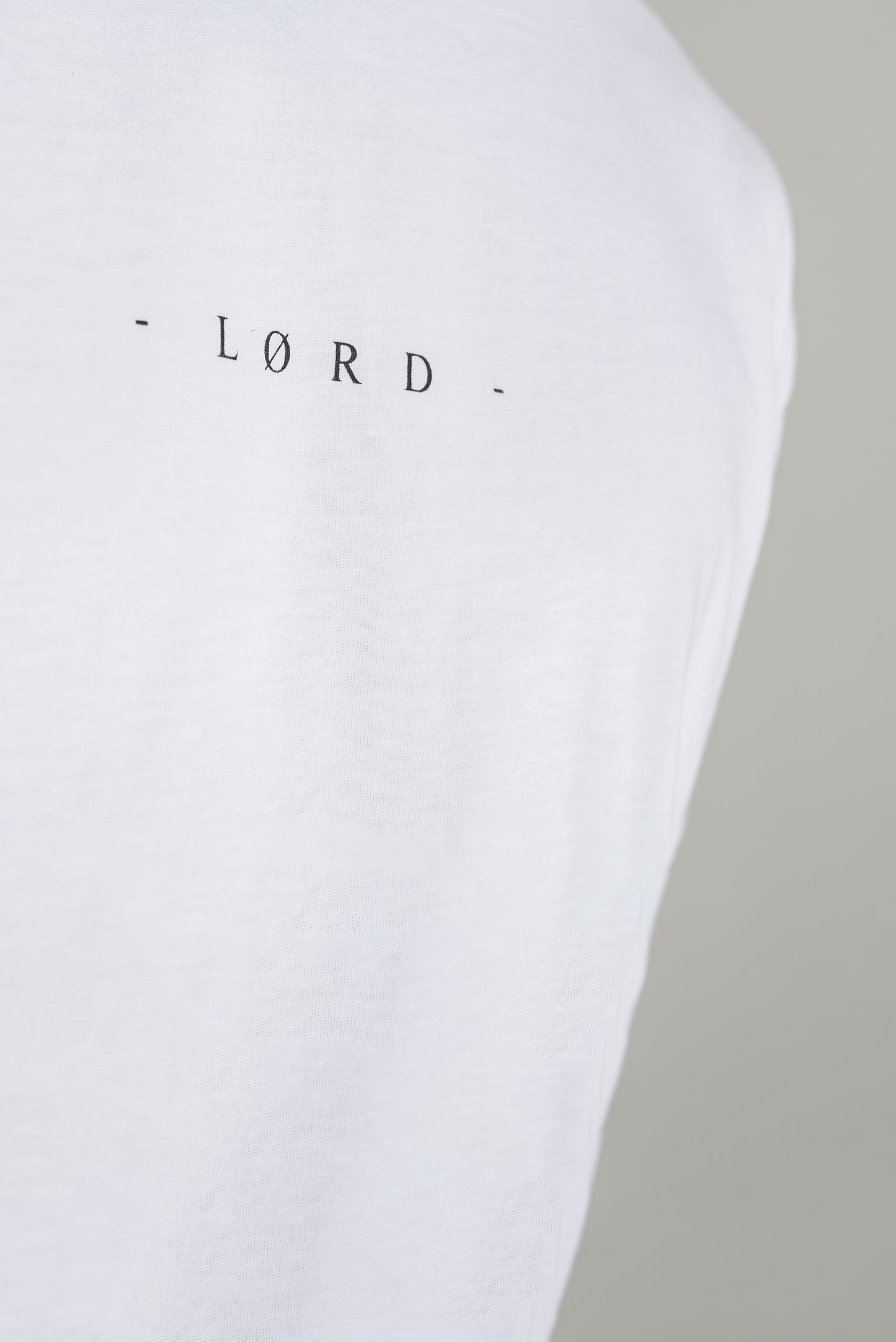 Lørd have faith white tee shirt