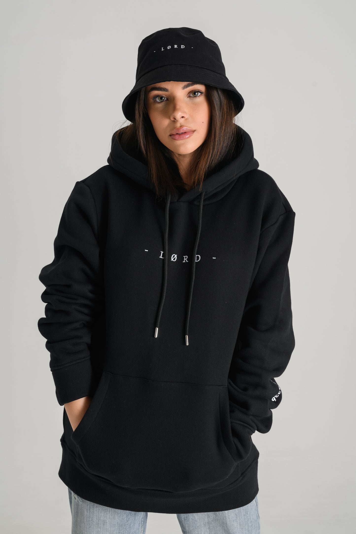 Lørd iconic black hoodie