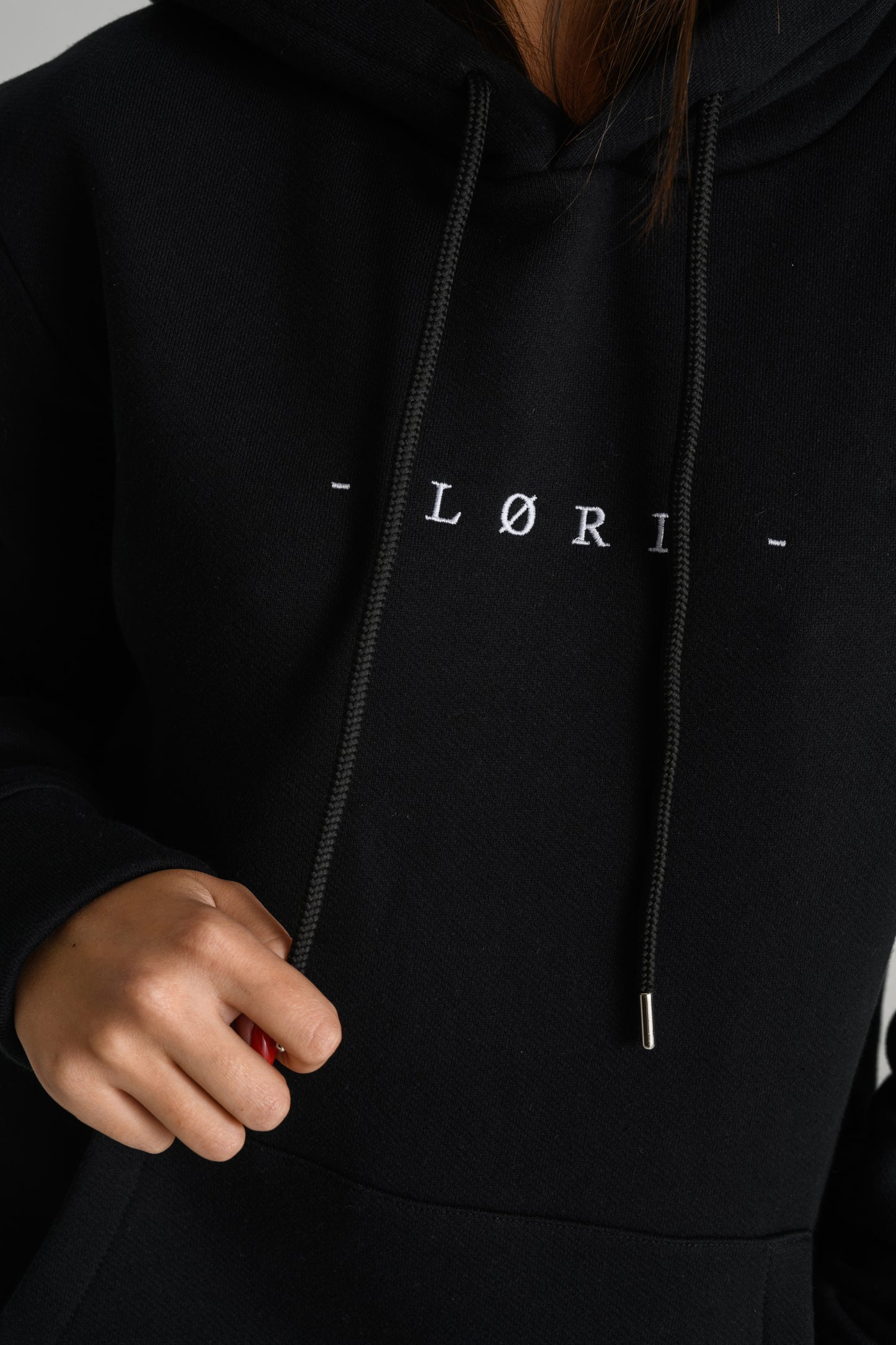 Lørd iconic black hoodie