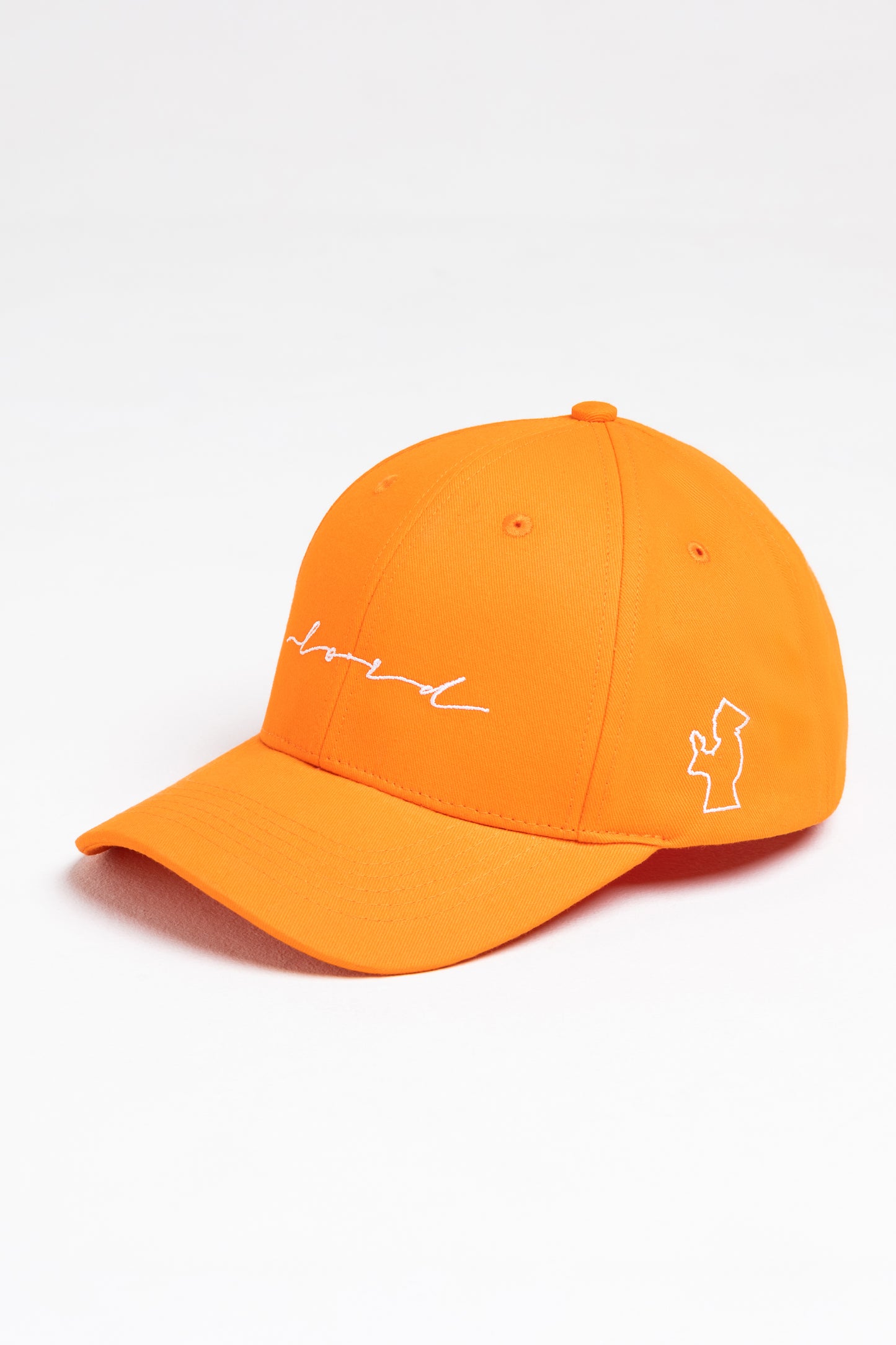 Lørd orange signature cap